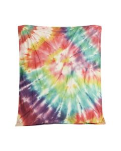 Close Up Of Vertical Gradient Tie Dye Effect Hippie Alter Life Artwork Print Duvet Cover Set (synthetic illustration; no displayed measurements)