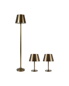 Skiatook Three-Piece Table and Floor Lamp Set