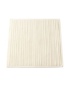 Brook Dell Bath Mat - Ivory (synthetic illustration; no displayed measurements)