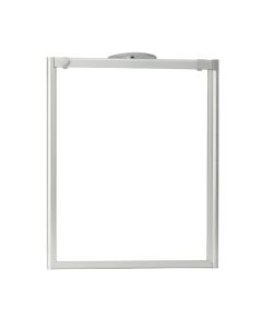 Woodbridge 60 '' X 76 '' Single Sliding Frameless Shower Door