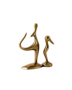 Bruck 2 Piece Metal Mini Decor Iron Sculpture Set