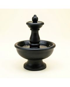 Resin Stone Fountain With Light (synthetic illustration; no displayed measurements)