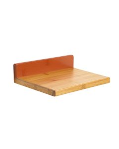 Bay Crest Wall-Mounted Cat Perch - Terracotta (synthetic illustration; no displayed measurements)
