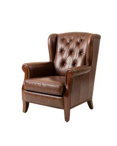 33.5 '' Wide Tufted Wingback Chair (synthetic illustration; no displayed measurements)