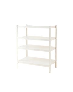 Cove Bluff Empty Seed-Starting Shelving Unit Without Lights - White