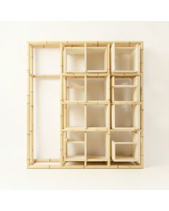 Field Brook Empty Vertical Garden Frame - Ivory (synthetic illustration; no displayed measurements)