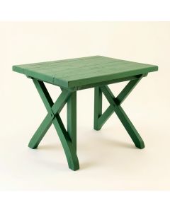 Cedar Arc Patio Table (synthetic illustration; no displayed measurements)