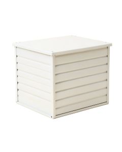 Linden Canyon Closed Outdoor Storage Box - White (synthetic illustration; no displayed measurements)