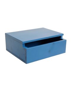 Flint Crest Under-Desk Drawer Unit - Blue