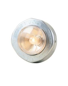 Heidenreich 1 - Light 6.36 '' Caged Geometric Semi Flush Mount