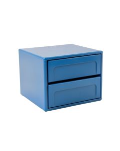Meadow Dale Small-Parts Storage Drawer Cabinet - Blue
