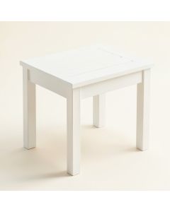 River Brook Compact Balcony Table - White (synthetic illustration; no displayed measurements)