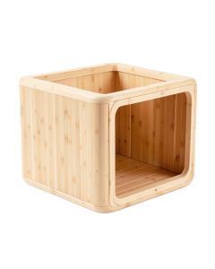 Elm Bend Empty Furniture-Style Litter Enclosure - Ivory