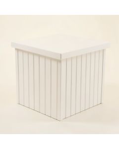 Holly Canyon Closed Outdoor Storage Box - White (synthetic illustration; no displayed measurements)
