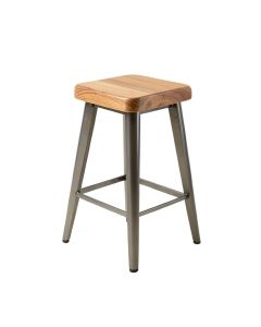 Burton Solid Wood 24.25 '' Counter Stool (synthetic illustration; no displayed measurements)