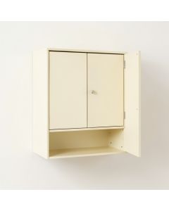 Dawn Crossing Wall-Mounted Laundry Cabinet - Cream (synthetic illustration; no displayed measurements)