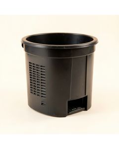 Summit Arc Closed Garden Compost Bin - Black (synthetic illustration; no displayed measurements)