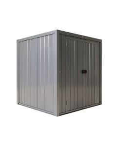 Spacemaker 6 Ft. W X 3 Ft. D Metal Storage Shed (synthetic illustration; no displayed measurements)