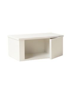 Vale Brook Shoe Storage Bench - White (synthetic illustration; no displayed measurements)