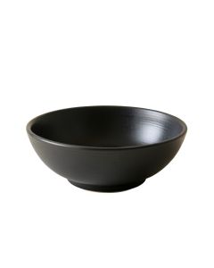 Vale Arc Dining Bowl - Black (synthetic illustration; no displayed measurements)