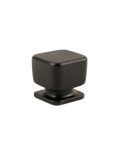 Pine Bend Cabinet Knob Without Packaging - Black