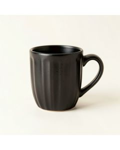 Briar Crest Ceramic Mug - Black (synthetic illustration; no displayed measurements)