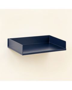 Hazel Crest Wall-Mounted Shelf - Navy (synthetic illustration; no displayed measurements)
