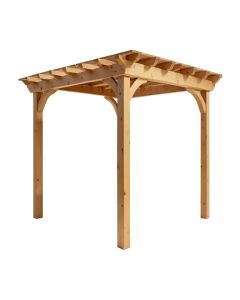 Cedar New Dawn 10 Ft. W X 3 Ft. D Solid Wood Pergola