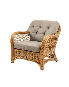 Benahid 42 '' Wide Tufted Polyester Papasan Chair