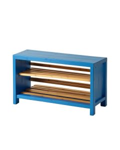 Hill Crossing Shoe Storage Bench - Blue