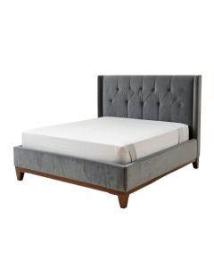 Borah Upholstered Low Profile Sleigh Bed (synthetic illustration; no displayed measurements)