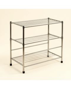 15 Pair Stackable Shoe Rack (synthetic illustration; no displayed measurements)
