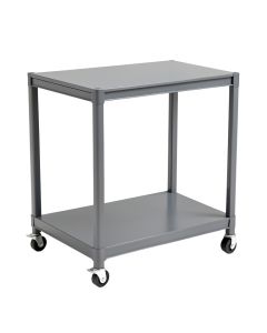 Fern Bend Empty Rolling Workshop Cart - Gray (synthetic illustration; no displayed measurements)