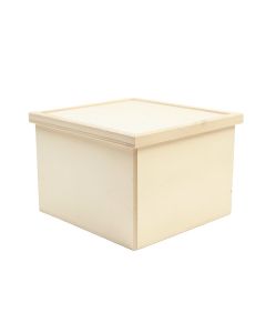 Hill Crest Closed Outdoor Storage Box - Ivory