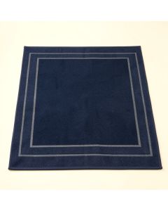 Olive Canyon Rectangular Outdoor Rug - Navy (synthetic illustration; no displayed measurements)