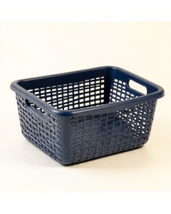 Ridge Bridge Empty Storage Basket - Navy (synthetic illustration; no displayed measurements)