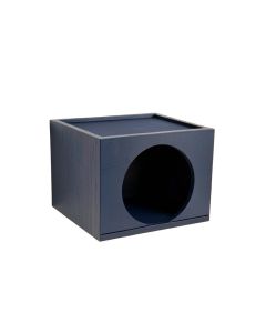 Clay Canyon Wall-Mounted Cat Perch - Navy