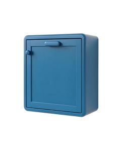 Maple Bluff Wall-Mounted Laundry Cabinet - Blue (synthetic illustration; no displayed measurements)
