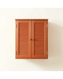 Hill Crossing Wall-Mounted Laundry Cabinet - Terracotta (synthetic illustration; no displayed measurements)