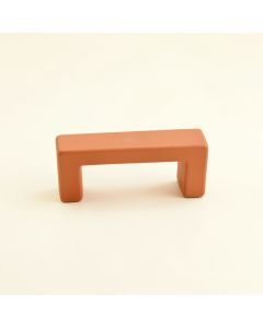 Harbor Brook Cabinet Handle Without Packaging - Terracotta (synthetic illustration; no displayed measurements)