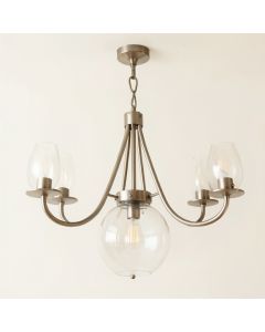 Earlene 6 - Light Statement Globe Chandelier (synthetic illustration; no displayed measurements)