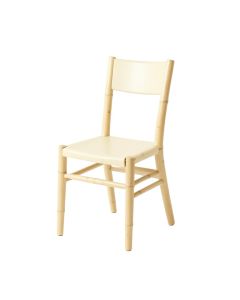 Reed Bend Dining Chair - Cream (synthetic illustration; no displayed measurements)