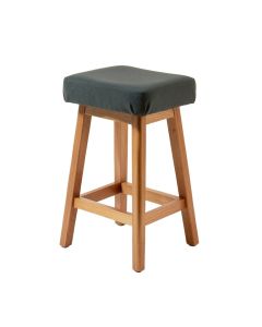 Ennu Solid Wood Bar & Counter Stool (synthetic illustration; no displayed measurements)