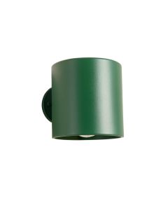 Cedar Bluff Wall Sconce Mounted On A Plain Wall - Green (synthetic illustration; no displayed measurements)