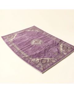 Medfield Plum , Vintage Abstract Purple Area Rug (synthetic illustration; no displayed measurements)