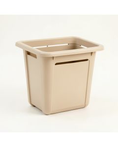 Dawn Crest Closed Garden Compost Bin - Beige (synthetic illustration; no displayed measurements)