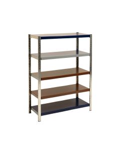 Burke 73 '' H X 36 '' W X 18 '' D 5-Tier Metal Storage Shelves