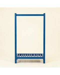 Elm Bend Empty Garment Rack - Blue (synthetic illustration; no displayed measurements)