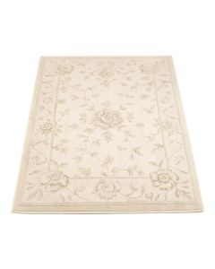 Rug Shape Alapaha Floral Ivory Area Rug Set (synthetic illustration; no displayed measurements)