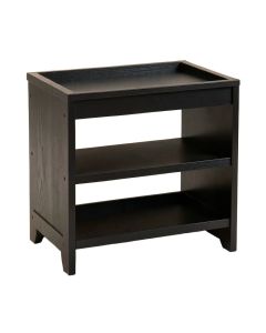 Oak Bluff Empty Countertop Canister Rack - Black